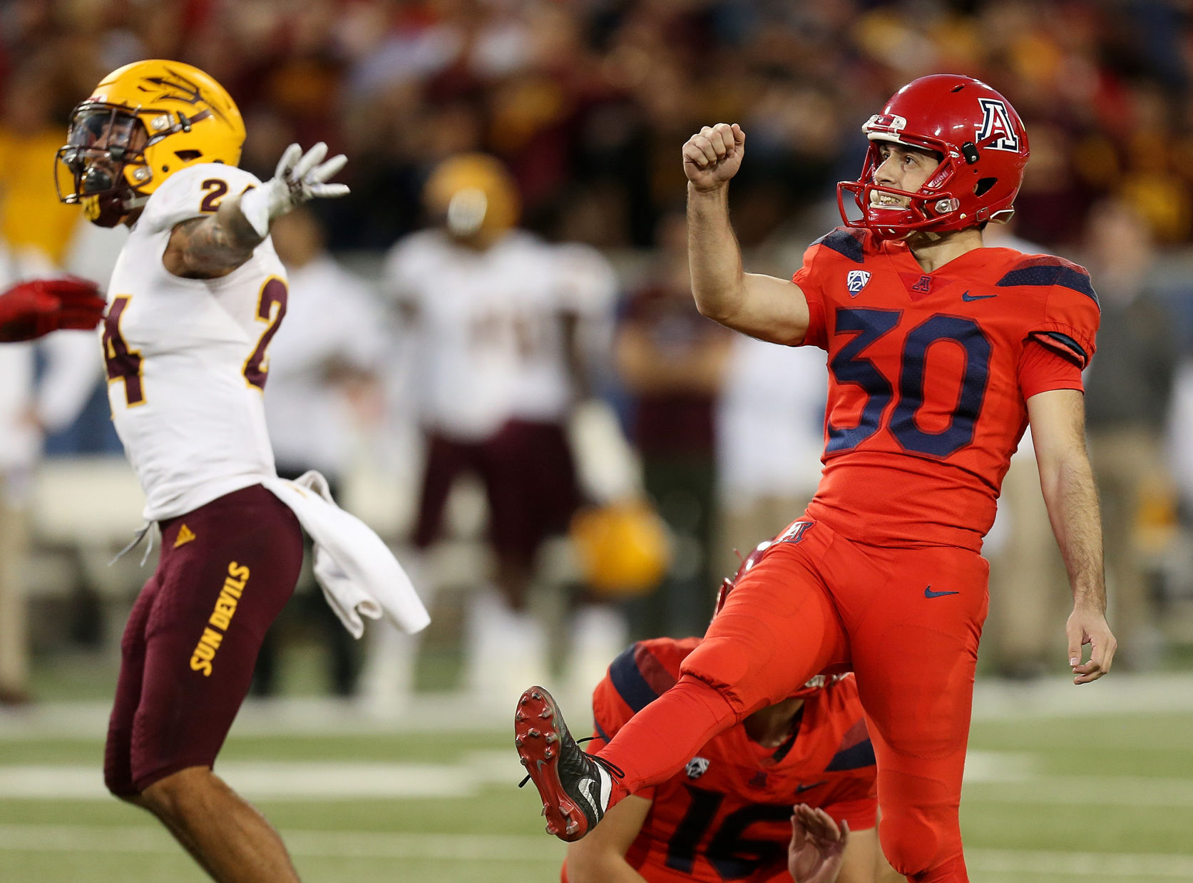 Arizona Wildcats vs. Arizona State Sun Devils in the 2018 Territorial Cup (copy)